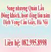 Sang nhượng quán lẩu địa điểm rất đông , phố dịch vọng hậu cầu giấy