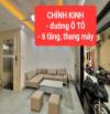 CHÍNH KINH - đường Ô TÔ - 6 tầng, tháng máy - tặng full nội thất - 0859990768