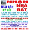 Nhận mua bán ký gửi nhà đất làm hồ sơ nhà đất